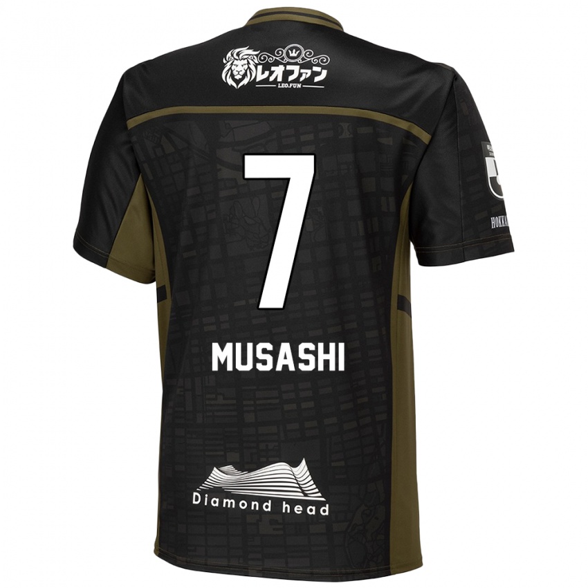 Kinder Musashi Suzuki #7 Schwarz Grün Auswärtstrikot Trikot 2024/25 T-Shirt Belgien