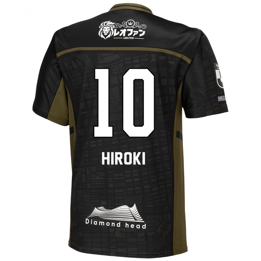 Kinder Hiroki Miyazawa #10 Schwarz Grün Auswärtstrikot Trikot 2024/25 T-Shirt Belgien