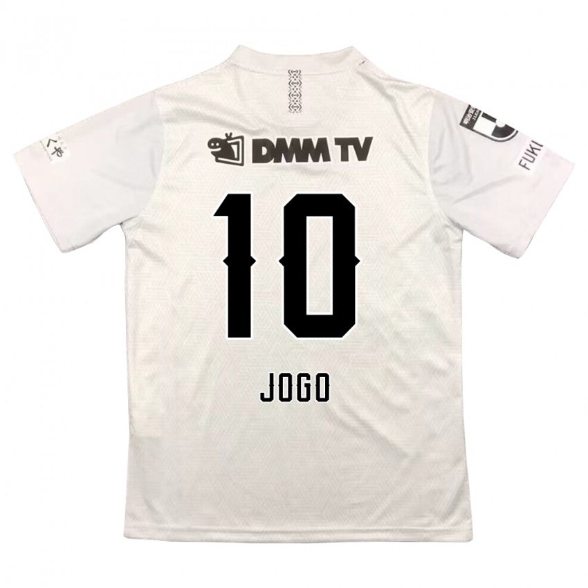 Kinder Hisashi Jogo #10 Grauschwarz Auswärtstrikot Trikot 2024/25 T-Shirt Belgien