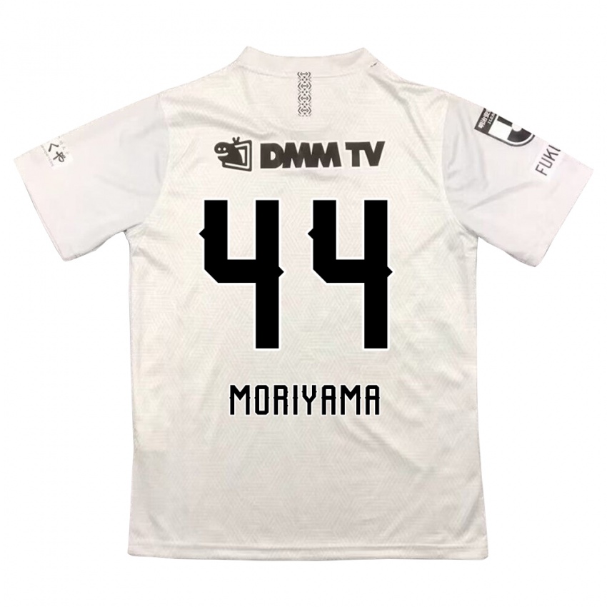 Kinder Kimiya Moriyama #44 Grauschwarz Auswärtstrikot Trikot 2024/25 T-Shirt Belgien