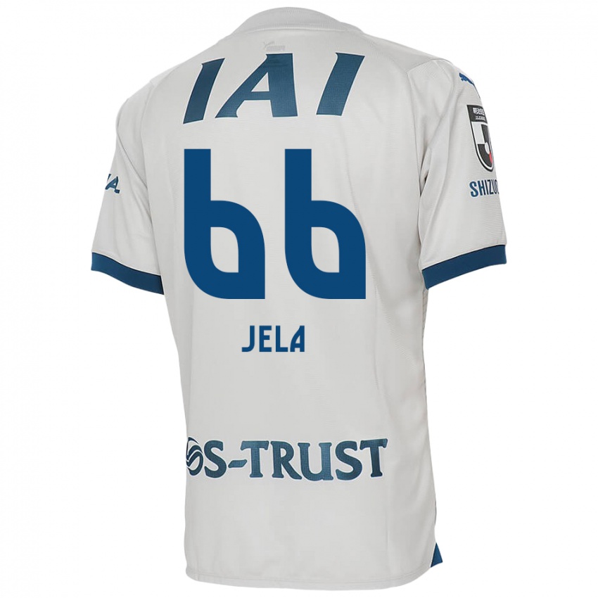 Kinder Jelani Reshaun Sumiyoshi #66 Weiß Blau Auswärtstrikot Trikot 2024/25 T-Shirt Belgien