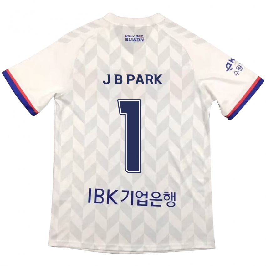 Kinder Bae-Jong Park #1 Weiß Blau Auswärtstrikot Trikot 2024/25 T-Shirt Belgien