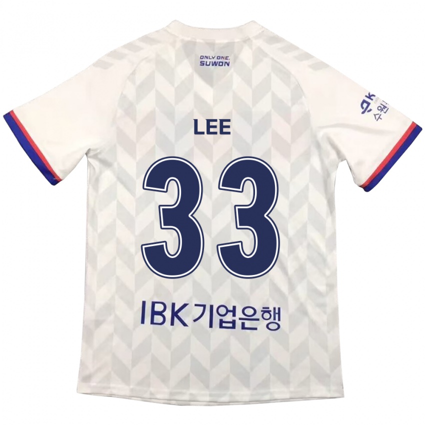 Kinder Joseph Lee #33 Weiß Blau Auswärtstrikot Trikot 2024/25 T-Shirt Belgien