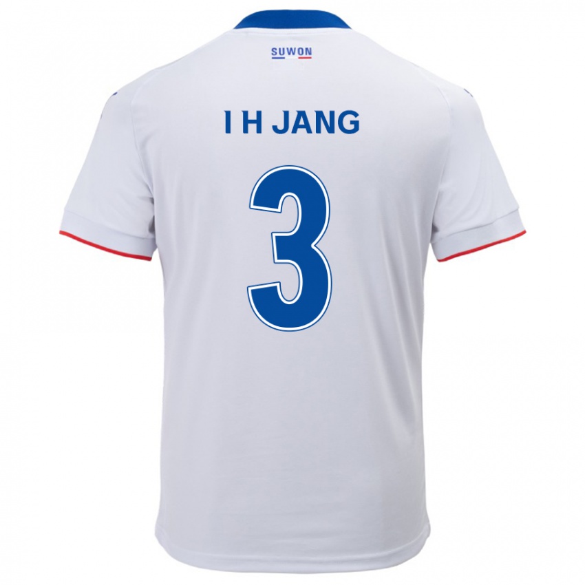 Kinder Ho-Ik Jang #3 Weiß Blau Auswärtstrikot Trikot 2024/25 T-Shirt Belgien