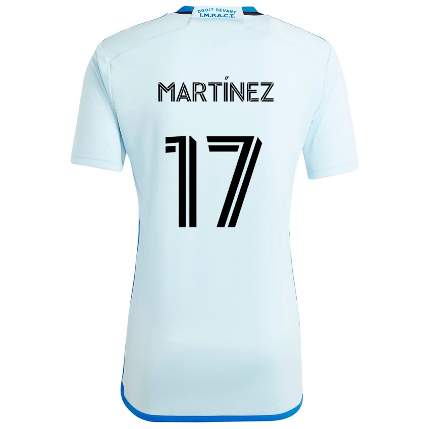 Kinderen Josef Martínez #17 Ijsblauw Uitshirt Uittenue 2024/25 T-Shirt België