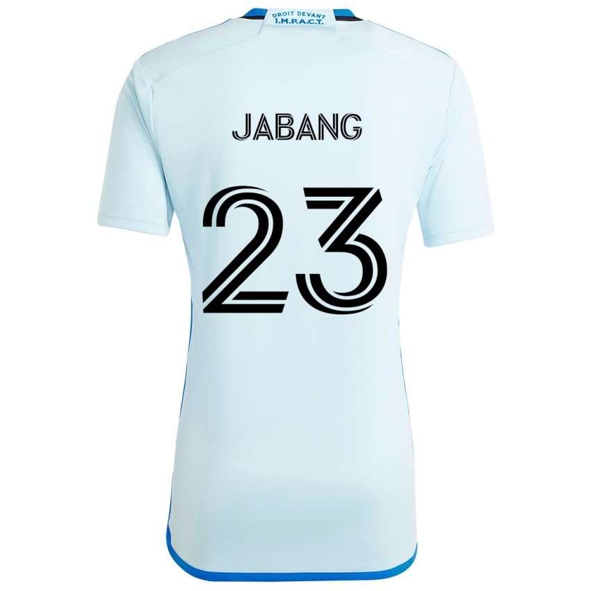 Kinder Ousman Jabang #23 Eisblau Auswärtstrikot Trikot 2024/25 T-Shirt Belgien