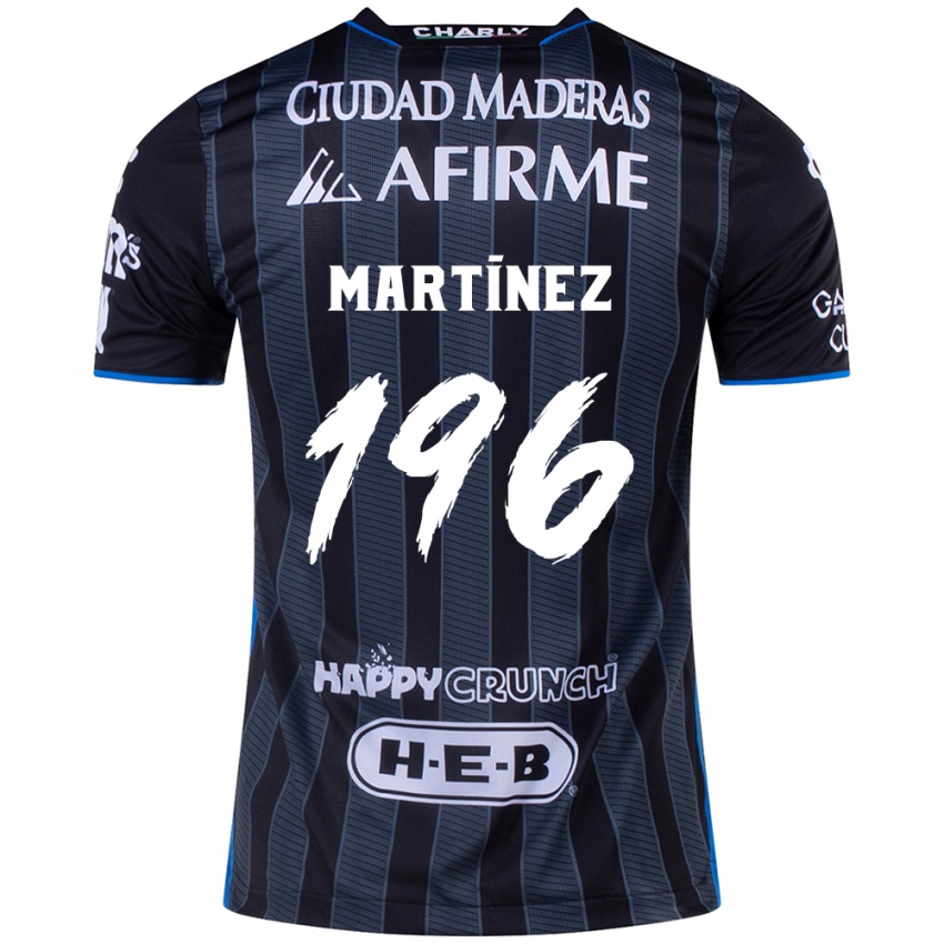 Kinder Diego Martínez #196 Weiß Schwarz Auswärtstrikot Trikot 2024/25 T-Shirt Belgien