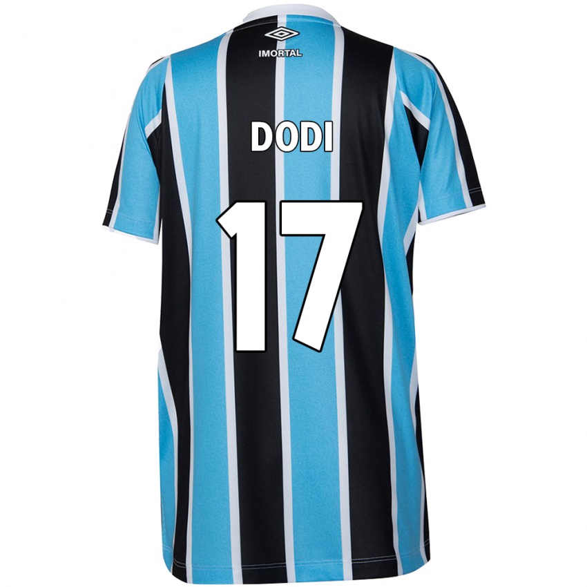 Heren Dodi #17 Blauw Zwart Wit Thuisshirt Thuistenue 2024/25 T-Shirt België