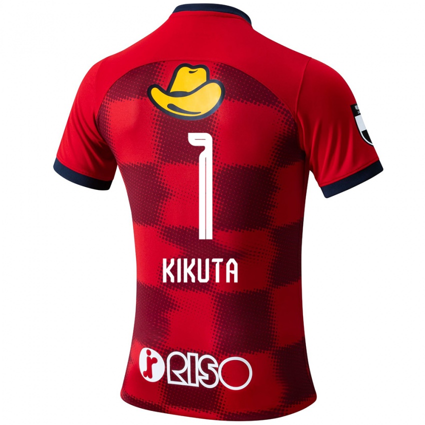 Heren Shuto Kikuta #1 Rood Blauw Wit Thuisshirt Thuistenue 2024/25 T-Shirt België