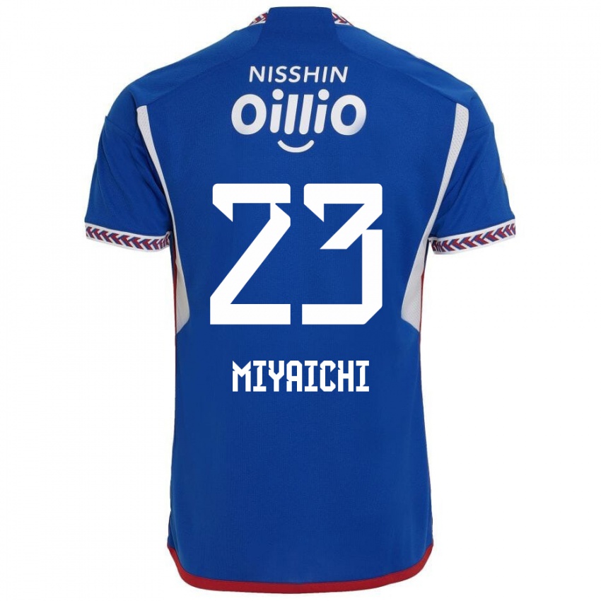 Heren Ryo Miyaichi #23 Blauw Wit Rood Thuisshirt Thuistenue 2024/25 T-Shirt België