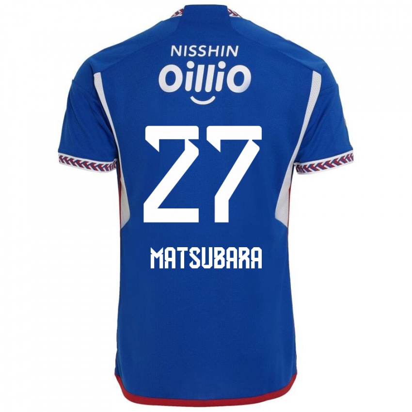 Heren Ken Matsubara #27 Blauw Wit Rood Thuisshirt Thuistenue 2024/25 T-Shirt België