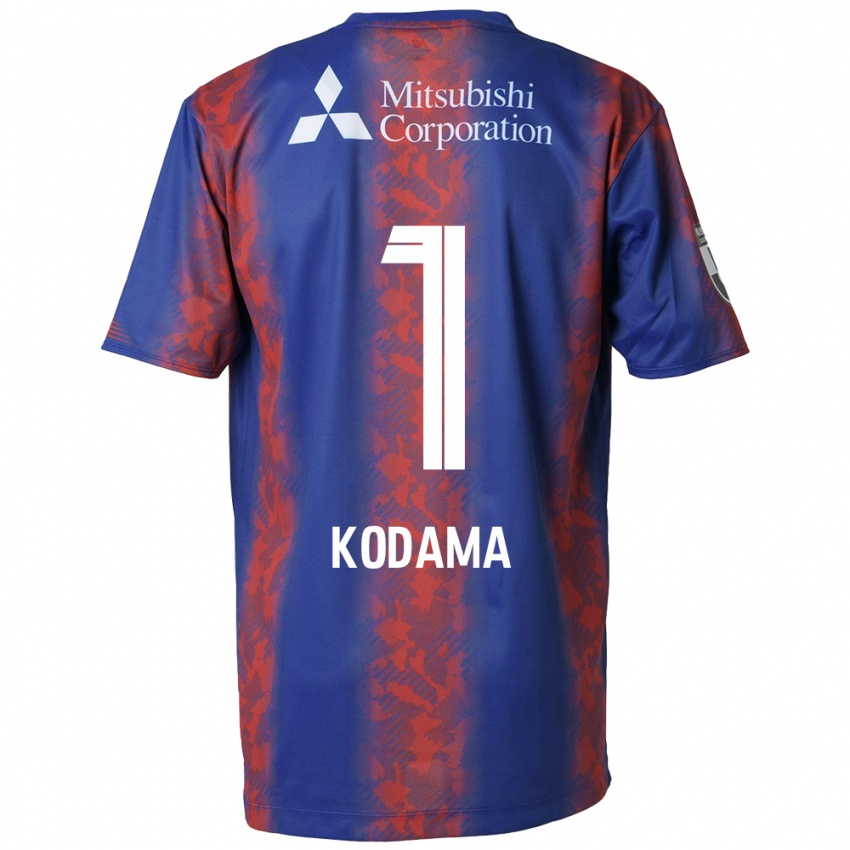 Heren Tsuyoshi Kodama #1 Blauw Rood Thuisshirt Thuistenue 2024/25 T-Shirt België