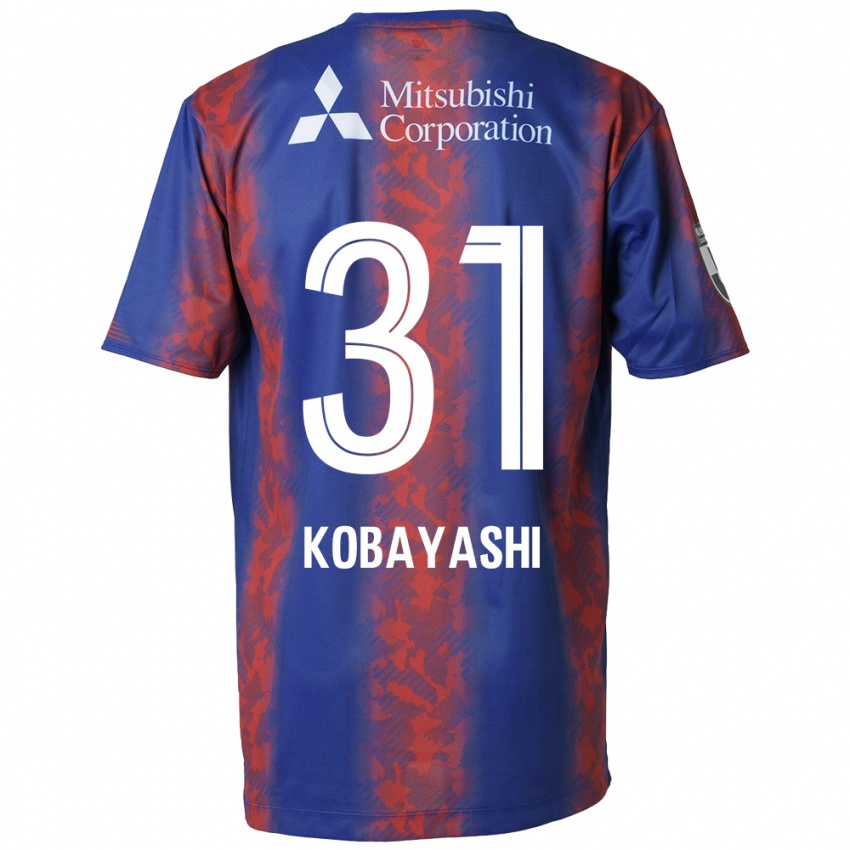 Heren Masataka Kobayashi #31 Blauw Rood Thuisshirt Thuistenue 2024/25 T-Shirt België