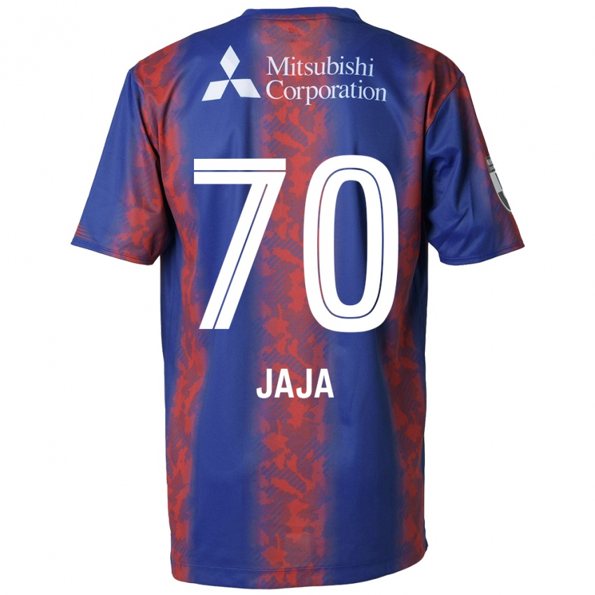 Homme Maillot Jája Silva #70 Bleu Rouge Tenues Domicile 2024/25 T-Shirt Belgique