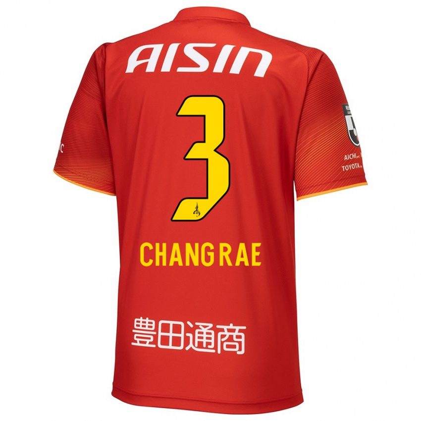 Herren Chang-Rae Ha #3 Rot Weiß Gelb Heimtrikot Trikot 2024/25 T-Shirt Belgien