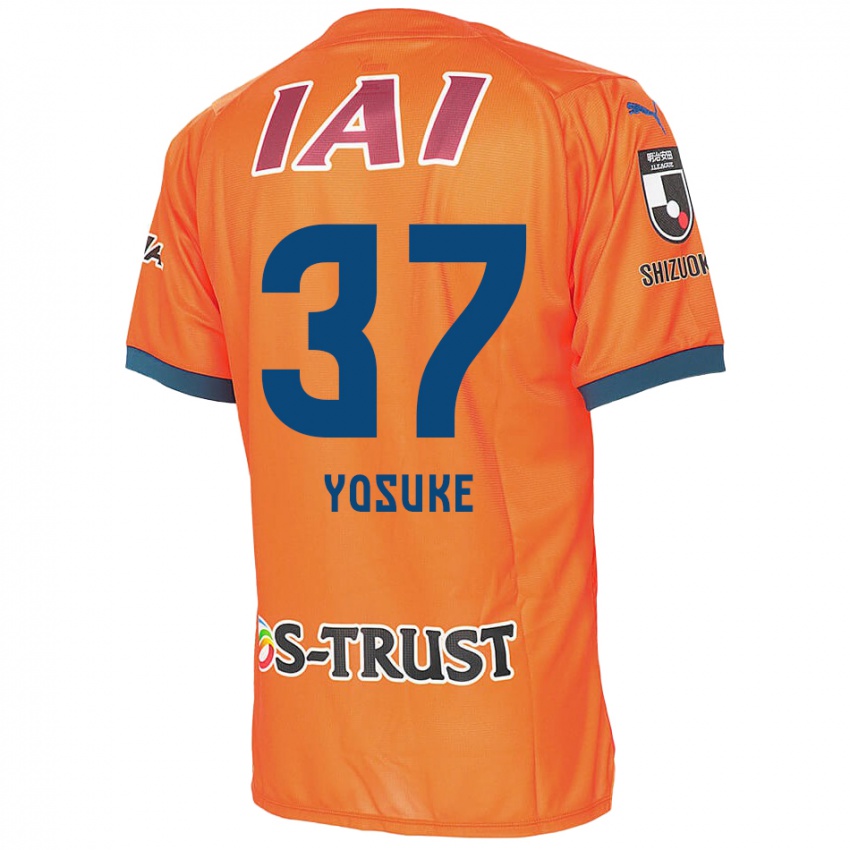 Herren Yosuke Morishige #37 Orange Blau Heimtrikot Trikot 2024/25 T-Shirt Belgien