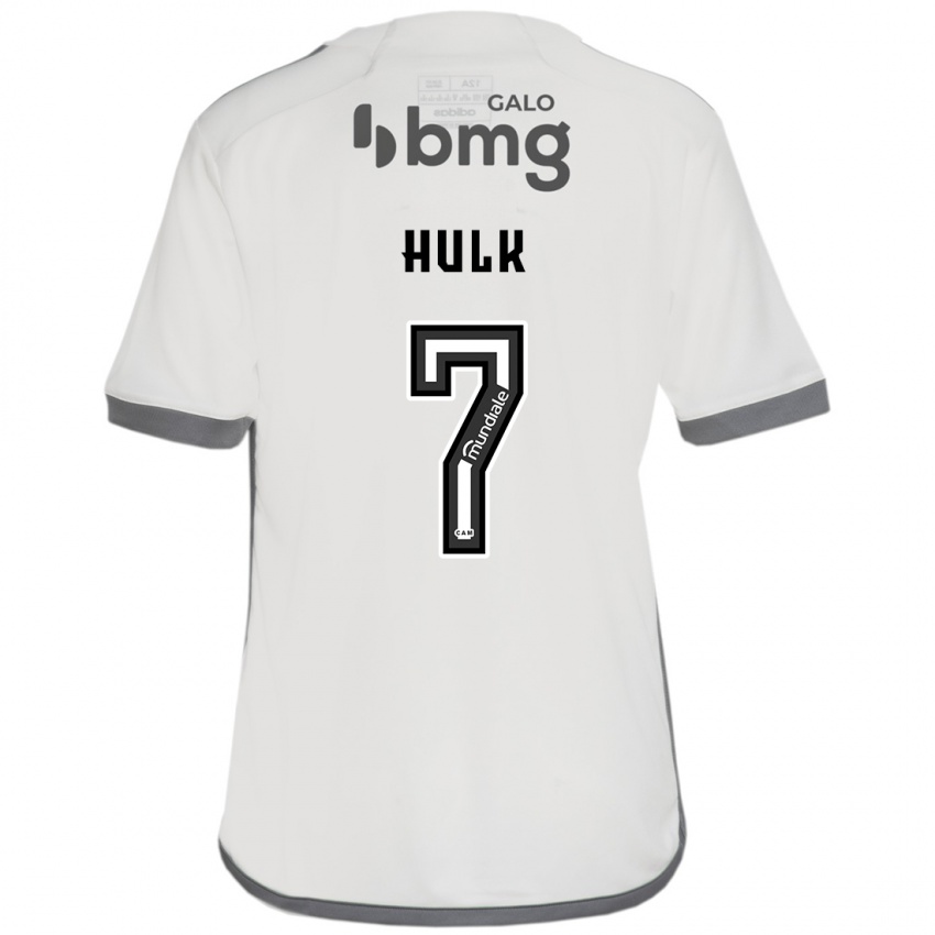 Homme Maillot Hulk #7 Blanc Cassé Tenues Extérieur 2024/25 T-Shirt Belgique