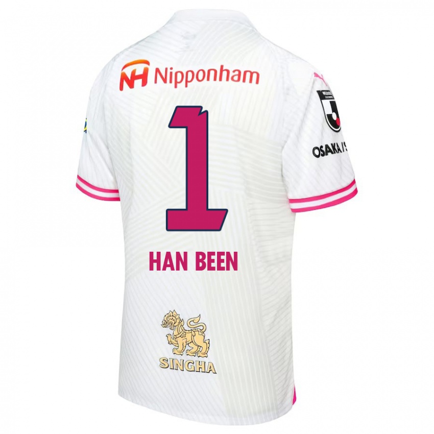 Herren Han-Been Yang #1 Weiß Rosa Auswärtstrikot Trikot 2024/25 T-Shirt Belgien