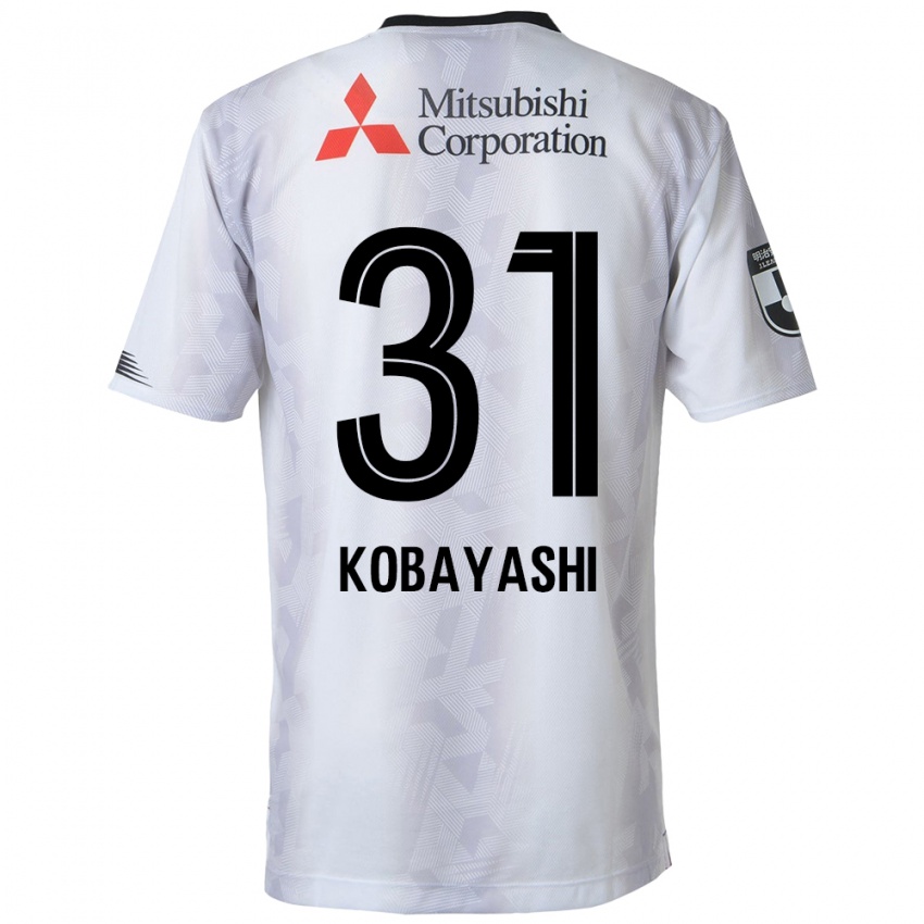 Heren Masataka Kobayashi #31 Wit Zwart Uitshirt Uittenue 2024/25 T-Shirt België