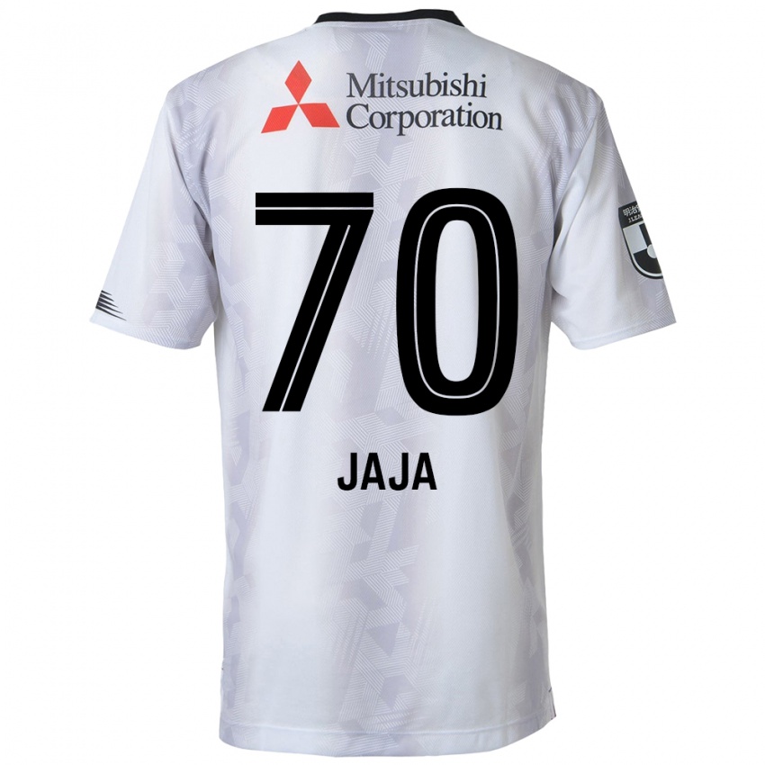 Heren Jája Silva #70 Wit Zwart Uitshirt Uittenue 2024/25 T-Shirt België