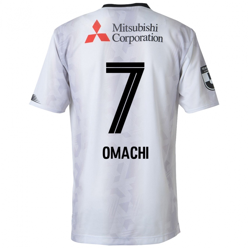 Heren Hyugo Omachi #7 Wit Zwart Uitshirt Uittenue 2024/25 T-Shirt België