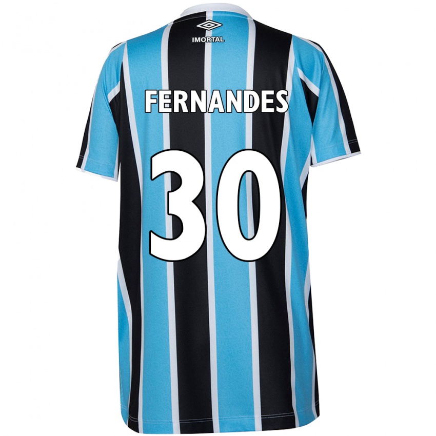 Dames Raquel Fernandes #30 Blauw Zwart Wit Thuisshirt Thuistenue 2024/25 T-Shirt België