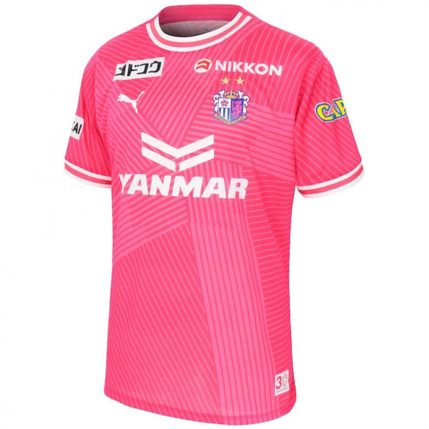 Dames Vitor Bueno #55 Roze Wit Thuisshirt Thuistenue 2024/25 T-Shirt België