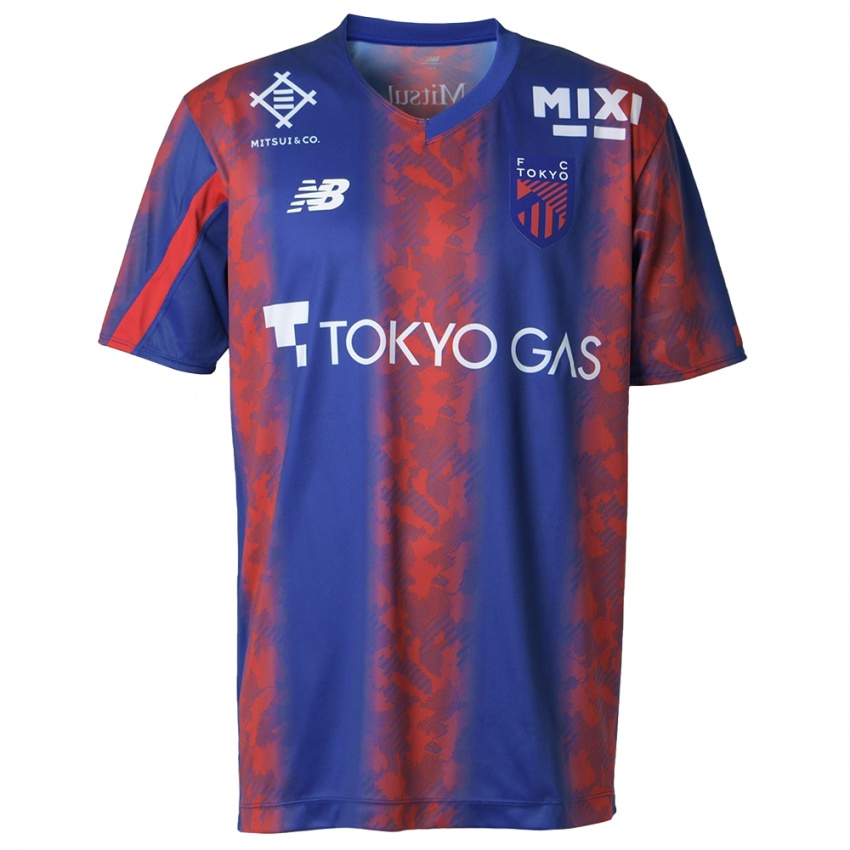 Dames Keigo Higashi #10 Blauw Rood Thuisshirt Thuistenue 2024/25 T-Shirt België