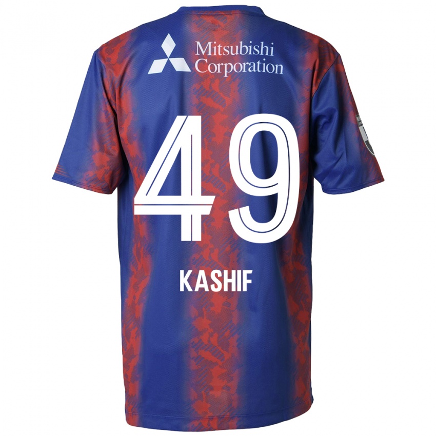 Dames Kashif Bangnagande #49 Blauw Rood Thuisshirt Thuistenue 2024/25 T-Shirt België