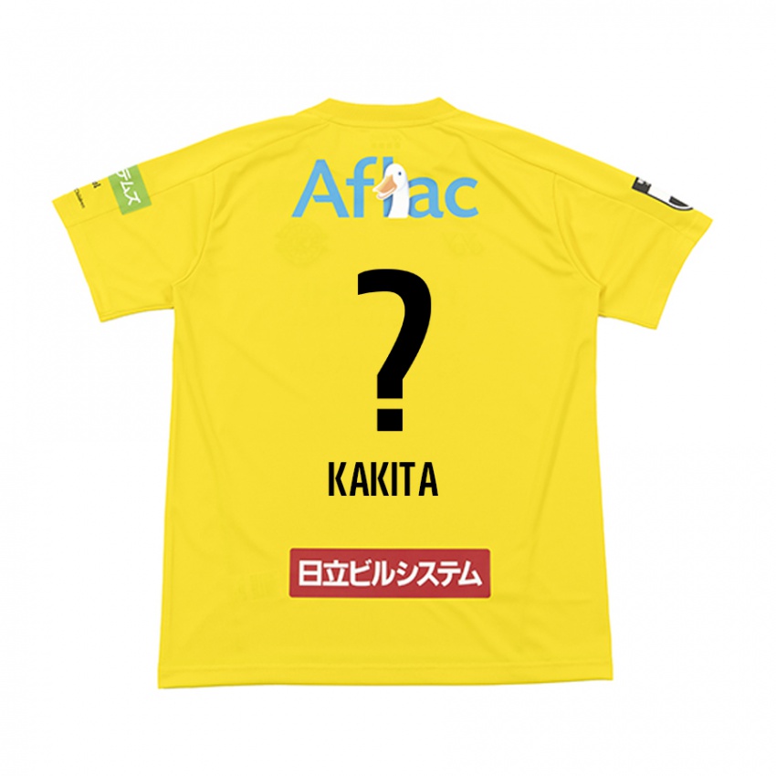 Dames Yuki Kakita #0 Geel Zwart Thuisshirt Thuistenue 2024/25 T-Shirt België