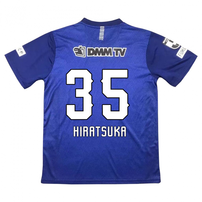 Damen Yuto Hiratsuka #35 Dunkelblau Heimtrikot Trikot 2024/25 T-Shirt Belgien