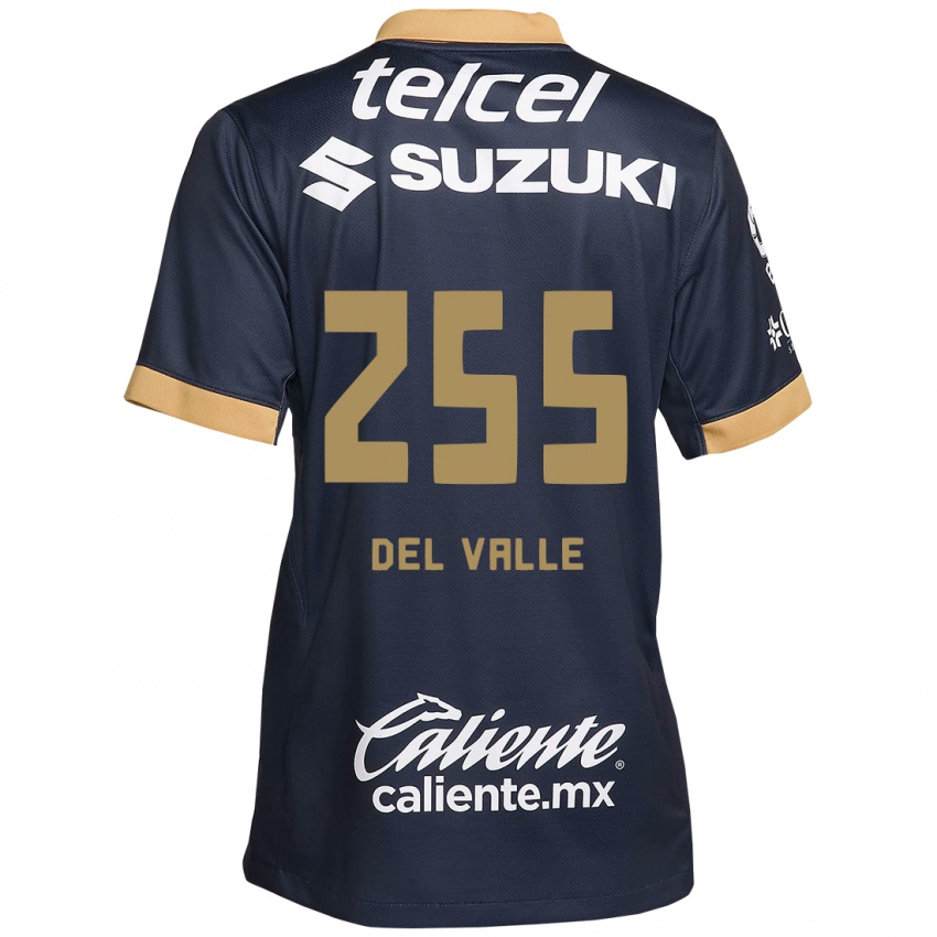 Damen Yonathan Del Valle #255 Obsidian Gold Weiß Auswärtstrikot Trikot 2024/25 T-Shirt Belgien