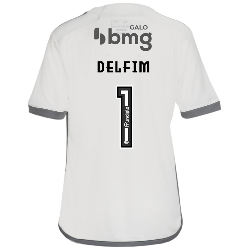 Dames Gabriel Delfim #1 Gebroken Wit Uitshirt Uittenue 2024/25 T-Shirt België