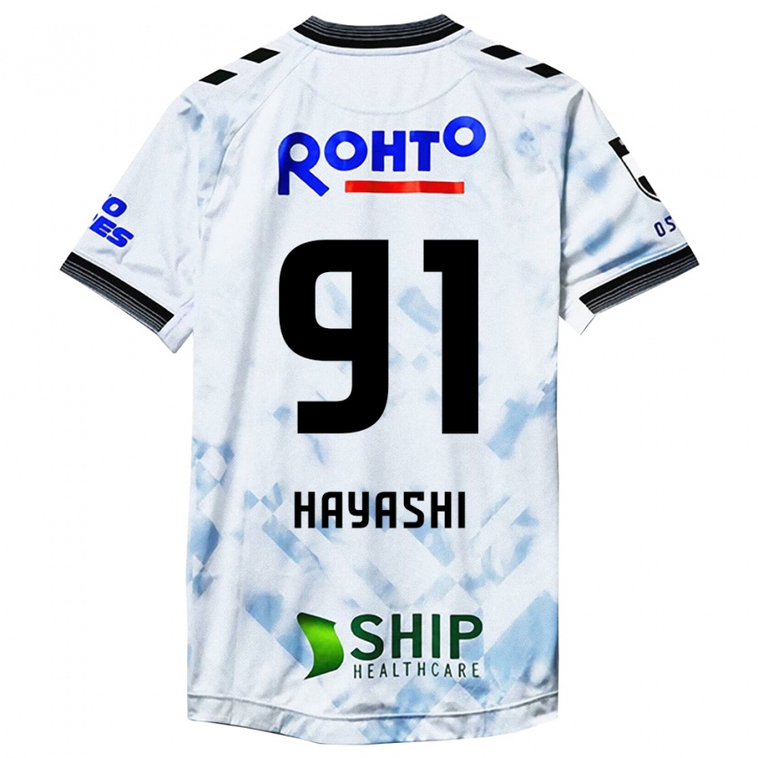 Dames Daichi Hayashi #91 Wit Zwart Uitshirt Uittenue 2024/25 T-Shirt België