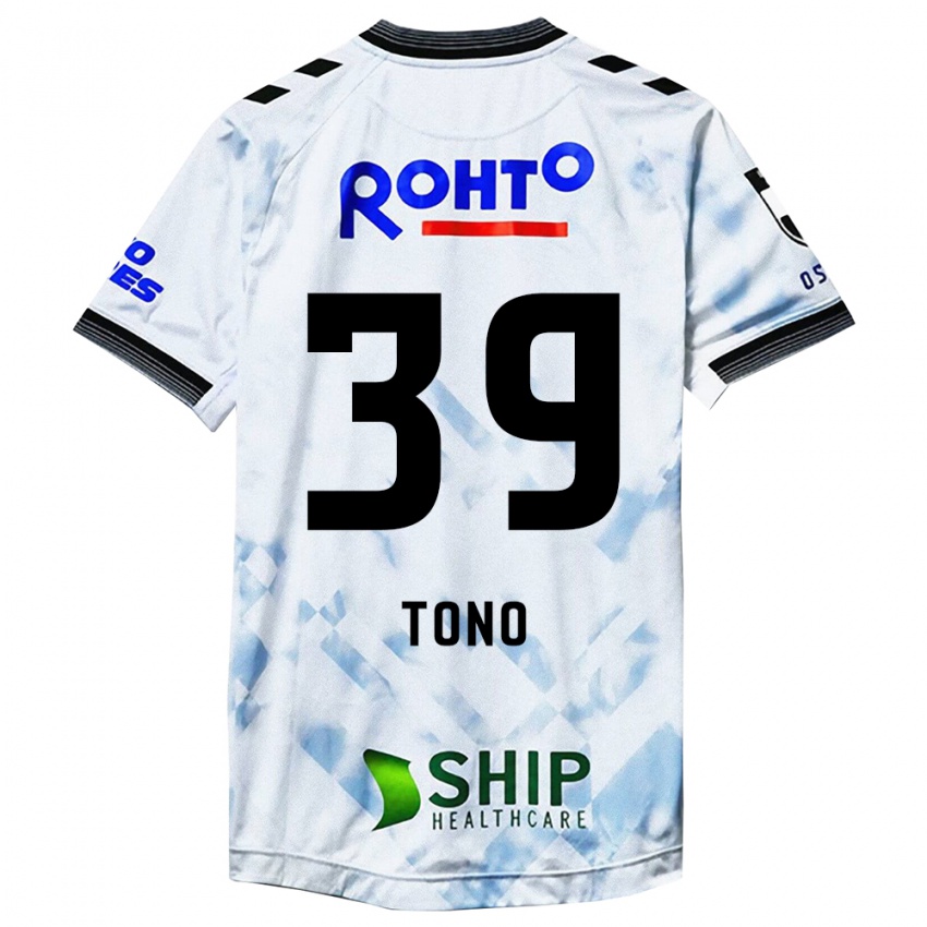 Dames Taiki Tono #39 Wit Zwart Uitshirt Uittenue 2024/25 T-Shirt België