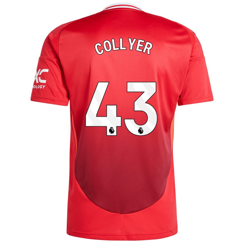 Kinderen Toby Collyer #43 Felrood Thuisshirt Thuistenue 2024/25 T-Shirt België