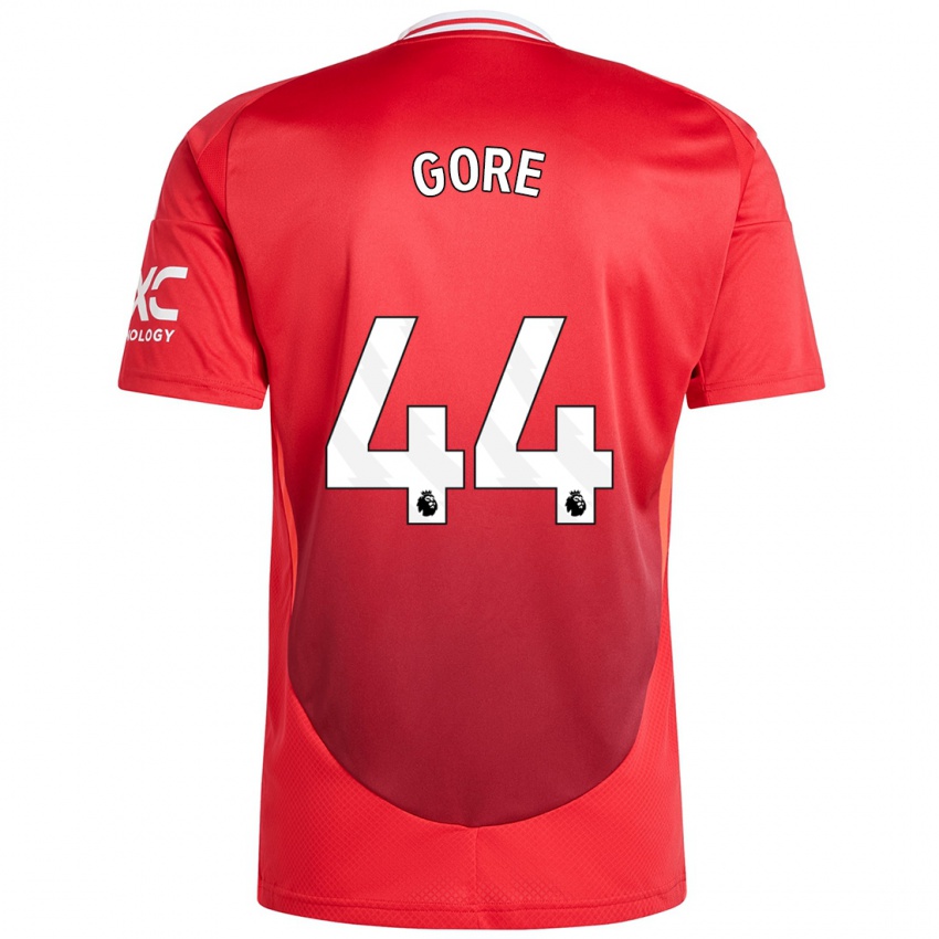 Kinderen Daniel Gore #44 Felrood Thuisshirt Thuistenue 2024/25 T-Shirt België