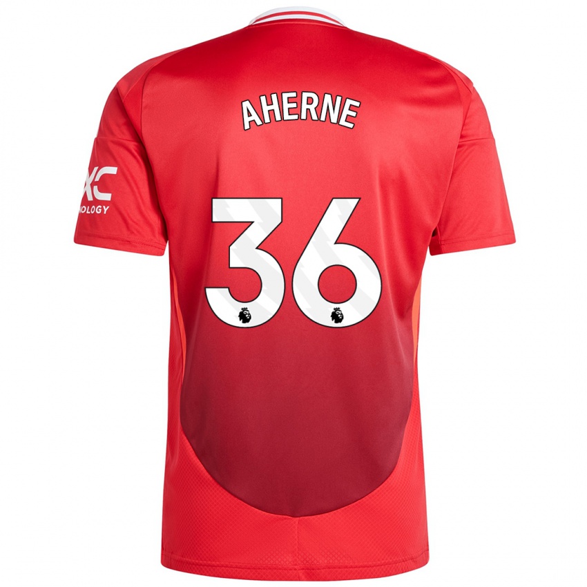 Kinderen Alyssa Aherne #36 Felrood Thuisshirt Thuistenue 2024/25 T-Shirt België