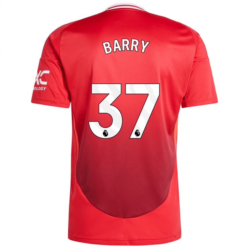 Kinderen Keira Barry #37 Felrood Thuisshirt Thuistenue 2024/25 T-Shirt België