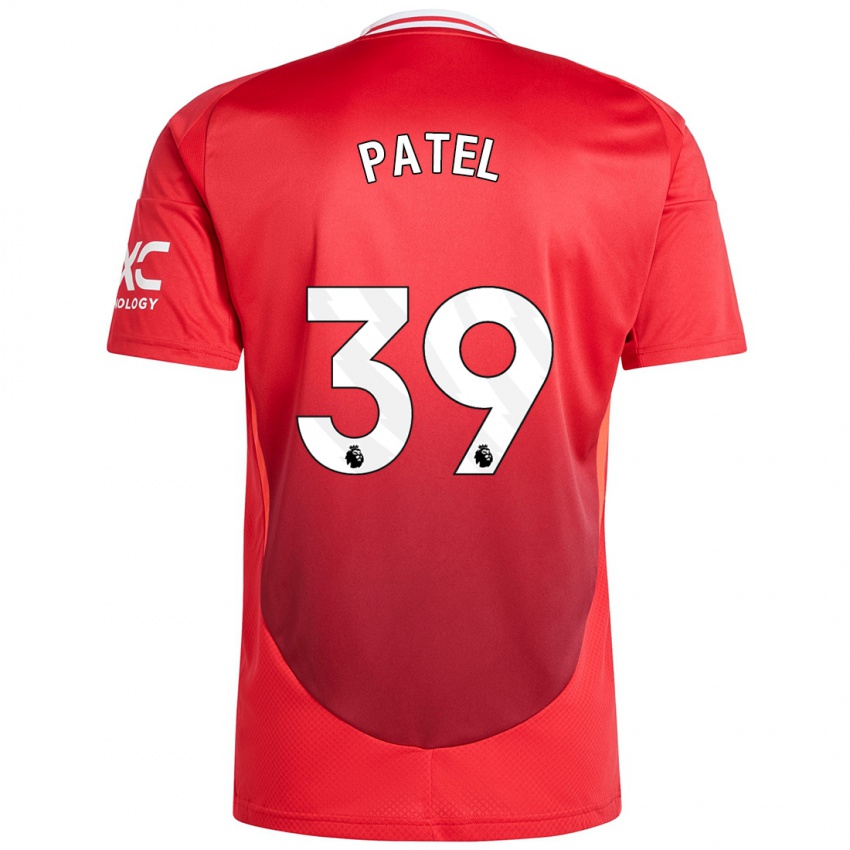 Kinderen Safia Middleton-Patel #39 Felrood Thuisshirt Thuistenue 2024/25 T-Shirt België