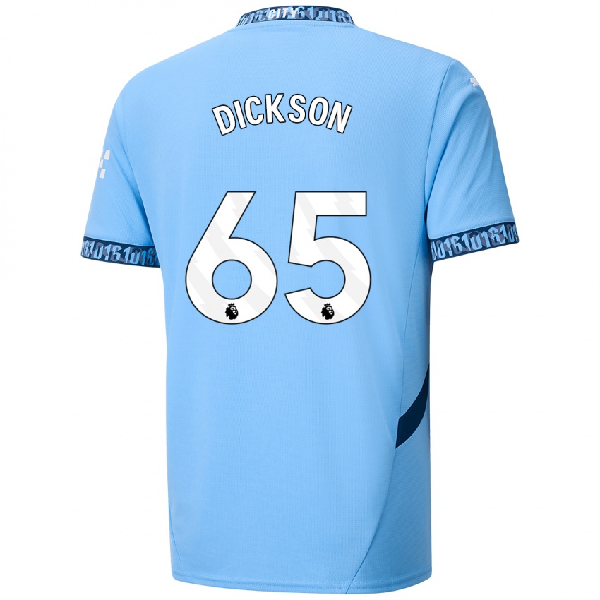 Kinder Will Dickson #65 Marineblau Heimtrikot Trikot 2024/25 T-Shirt Belgien