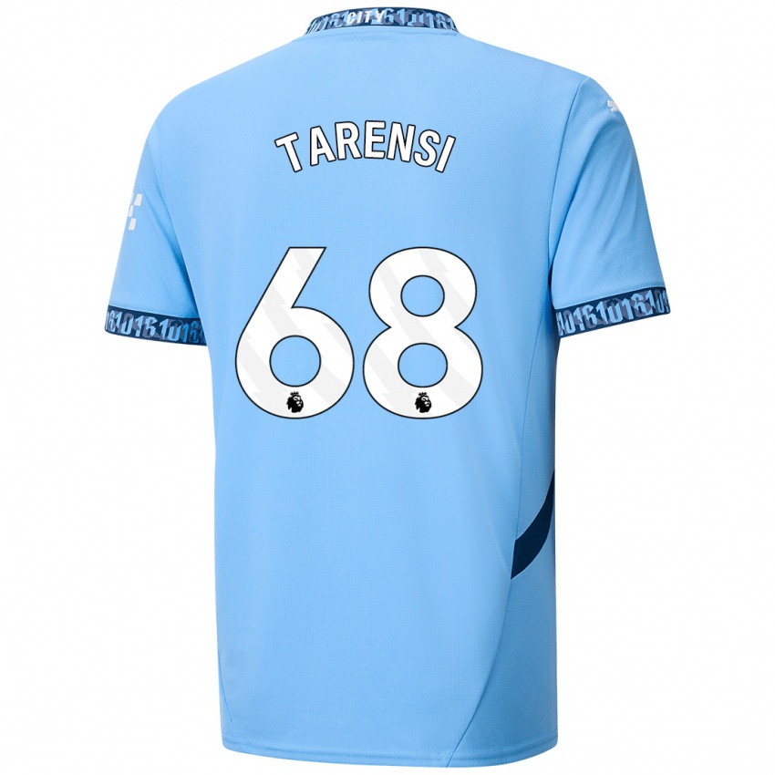 Kinder Oscar Tarensi #68 Marineblau Heimtrikot Trikot 2024/25 T-Shirt Belgien