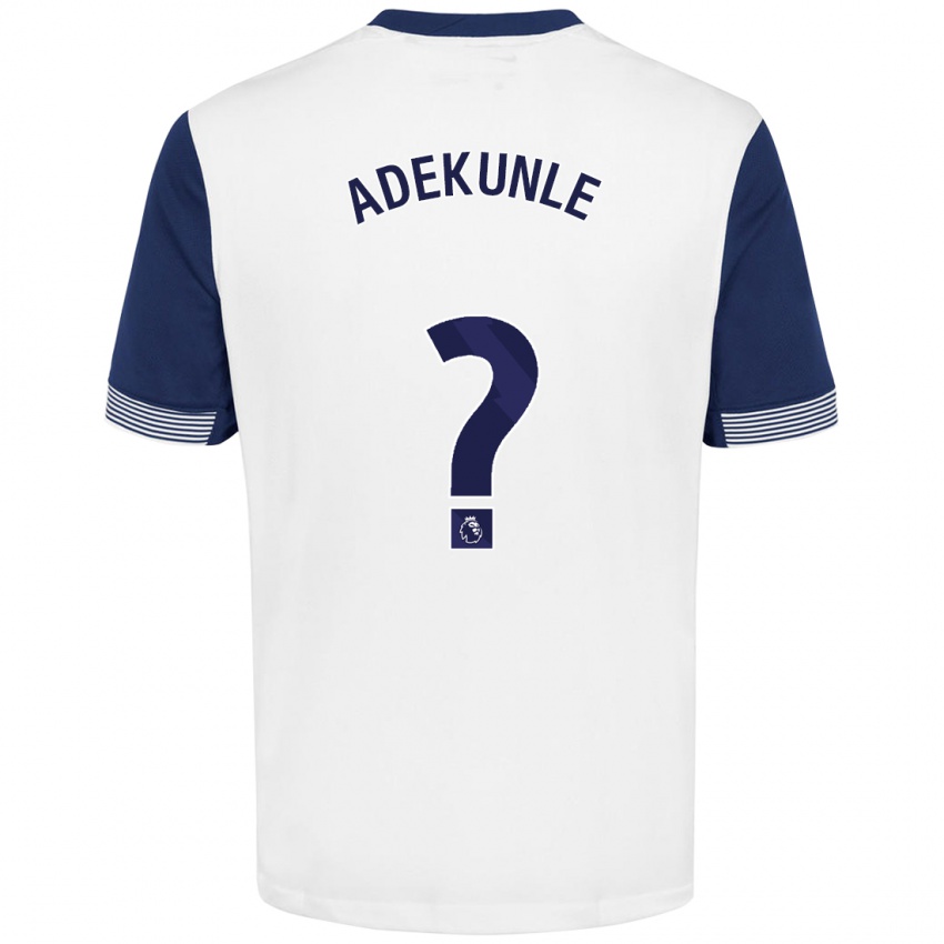 Kinderen Timileyin Adekunle #0 Wit Blauw Thuisshirt Thuistenue 2024/25 T-Shirt België