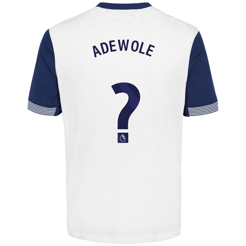 Kinderen Miracle Adewole #0 Wit Blauw Thuisshirt Thuistenue 2024/25 T-Shirt België