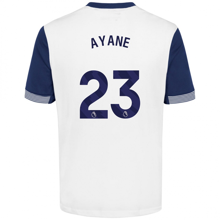 Kinderen Rosella Ayane #23 Wit Blauw Thuisshirt Thuistenue 2024/25 T-Shirt België