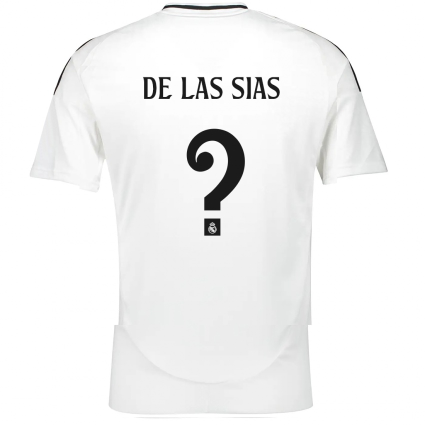 Kinderen Marcos De Las Sias #0 Wit Thuisshirt Thuistenue 2024/25 T-Shirt België