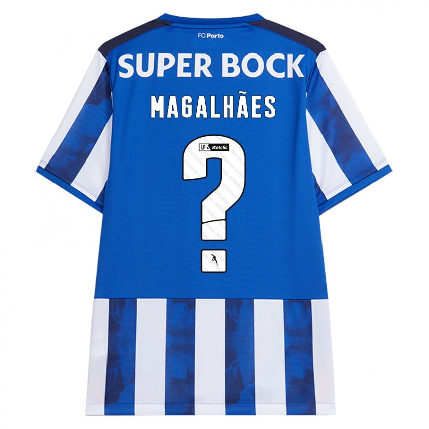 Kinderen Rafael Magalhães #0 Blauw Wit Thuisshirt Thuistenue 2024/25 T-Shirt België