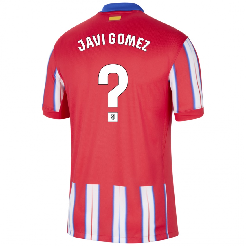 Kinder Javi Gomez #0 Rot Weiß Blau Heimtrikot Trikot 2024/25 T-Shirt Belgien