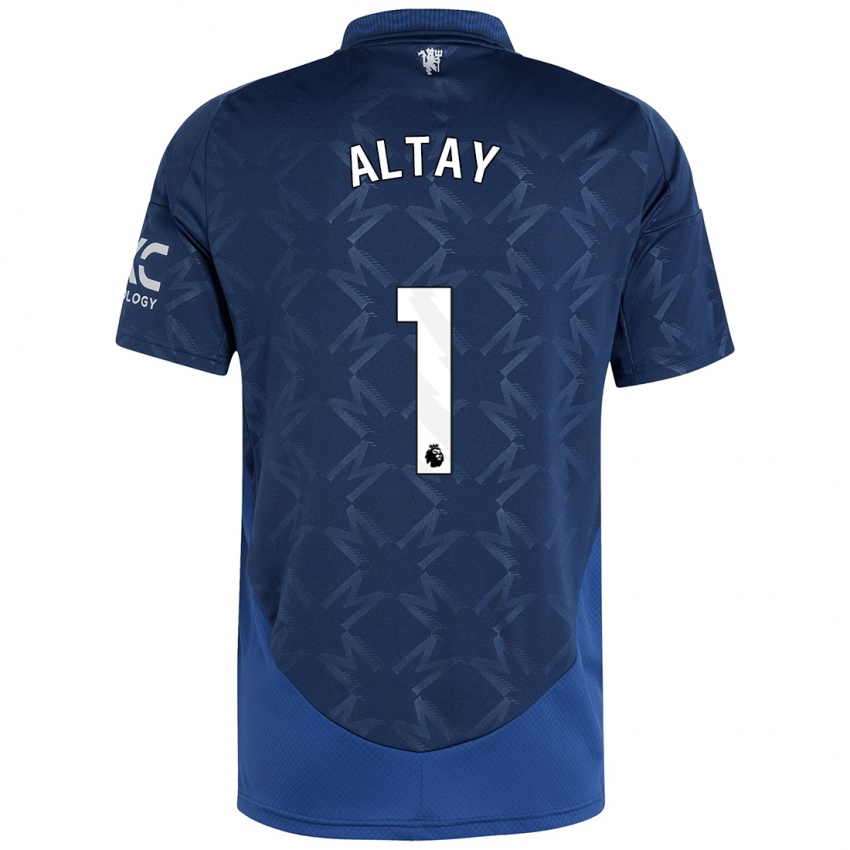 Kinderen Altay Bayindir #1 Indigo Uitshirt Uittenue 2024/25 T-Shirt België