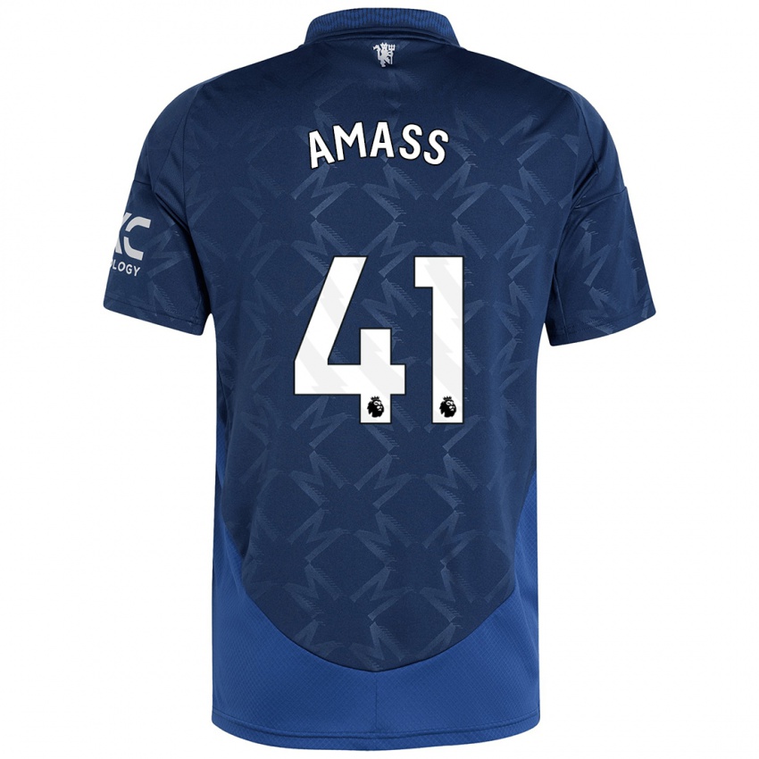 Kinderen Harry Amass #41 Indigo Uitshirt Uittenue 2024/25 T-Shirt België